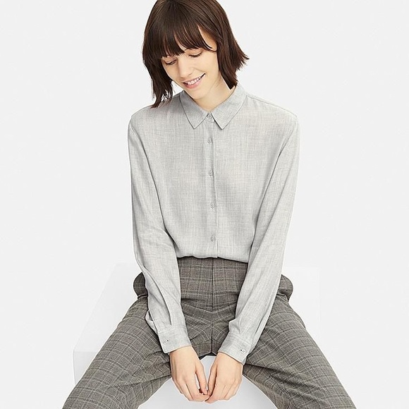 Uniqlo - NWT Rayon Blouse - Picture 1 of 5